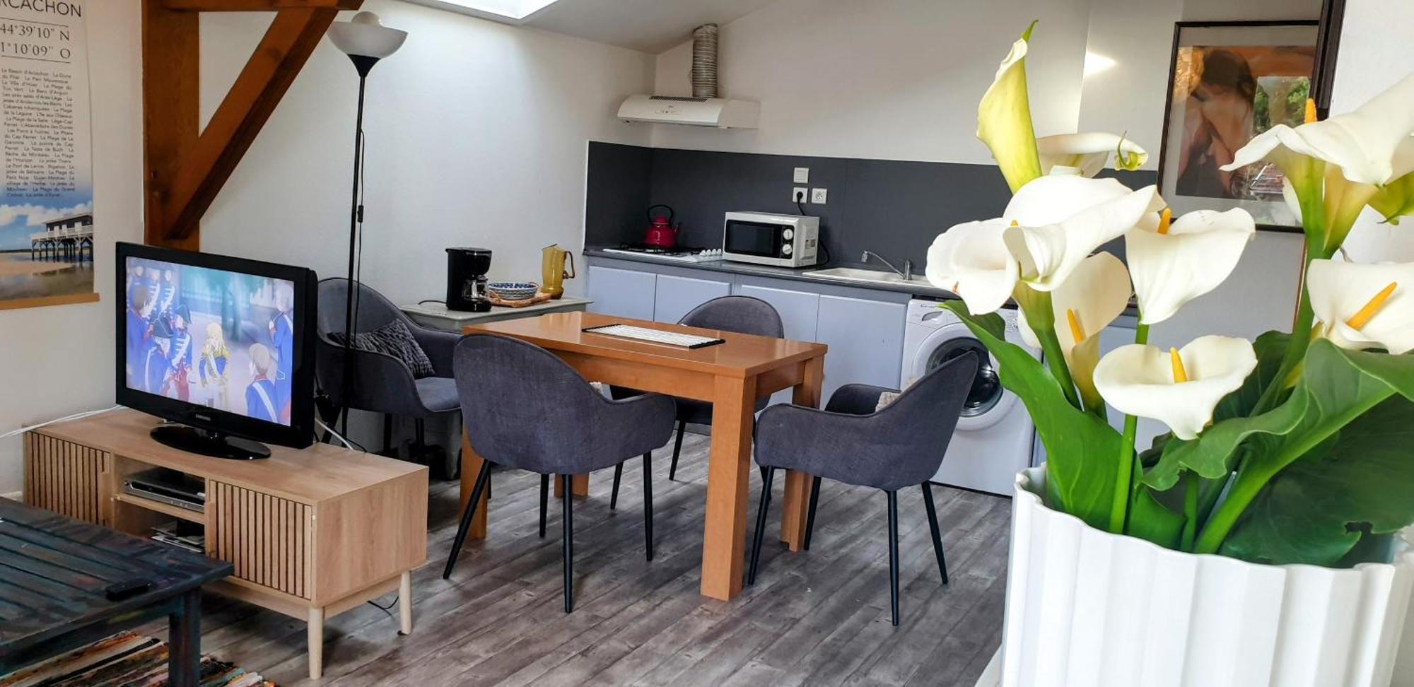 Chambres Du Petit Bonheur Biscarrosse Værelse billede